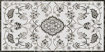 Парнас Керамогранит серый декорированный лаппатированный SG810302R   40х80