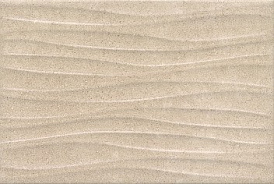 Золотой пляж Плитка настенная темный беж структура 8274 20х30