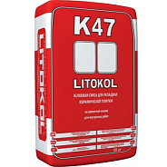 Litokol (Литокол) Клеевые смеси на цементной основе  Клеевая смесь - LitoKol K47 0x0