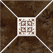 Риальто 3Т тип 1 Плитка настенная коричневая 20х20
