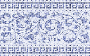НЕФРИТ-КЕРАМИКА Плитка настенная Бильбао голубой (00-00-1-09-00-61-1026) 25x40