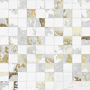 Мозаика Ceramiche Brennero VENUS MOS.Q.SOLITAIRE MIX LAPP. WHITE tess. 2,9x2,9 30x30 