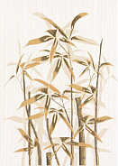 Березакерамика  Ретро Декор бамбук 250х350 1 коричневый