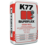 Litokol (Литокол) Клеевые смеси на цементной основе  Клеевая смесь - SuperFlex K77 0x0