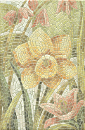 Летний сад Декор Лилии лаппатированный HGD\A144\880L   20х30