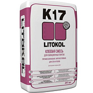 Litokol (Литокол) Клеевые смеси на цементной основе  Клеевая смесь - LitoKol K17 0x0
