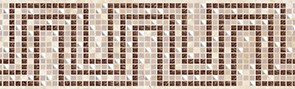 Illyria mosaic Бордюр 7,5x25