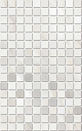 Декор Гран Пале белый мозаичный MM6359 25х40х8