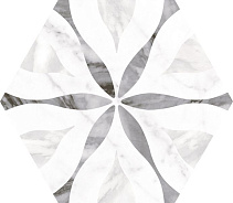 Equipe.Bardiglio.Hexagon Flower  17,5x20