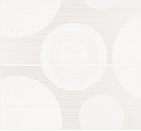 Tiffany панно белый (TV2F052) 40x44