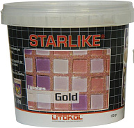 Litokol (Литокол) Специальные добавки к затирочным смесям Litochrom Starlike  GOLD - добавка золотого цвета для Starlike 0x0