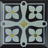 Декор Monopole Ceramica DÉCOR ETNA GOLD B 15х15