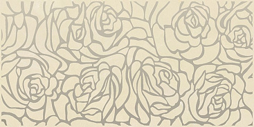 Serenity Rosas Декор кремовый 08-03-37-1349 20х40