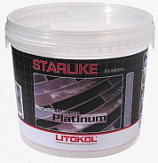 Litokol (Литокол) Специальные добавки к затирочным смесям Litochrom Starlike  PLATINUM - добавка платинового цвета для Starlike 0x0