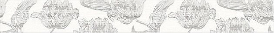 Azori Бордюр MALLORCA GREY FLORIS  7.5x63