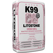 Litokol (Литокол) Клеевые смеси на цементной основе  Клеевая смесь - Litostone K99 0x0