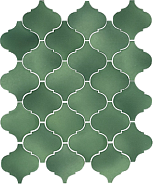 Арабески Майолика зеленый 65008 26х30