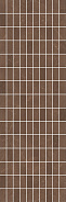 Низида Декор мозаичный коричневый MM12099 25х75