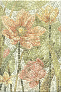 Летний сад Декор Лилии лаппатированный HGD\A146\880L   20х30