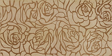 Serenity Rosas Декор коричневый 08-05-15-1349 20х40