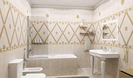 Плитка для ванной Ceramica Classic Efes Toscana