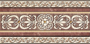 Бордюр Absolut Keramika Сenefa marble 45x22