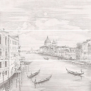 Город на воде Панно Venice из 3-х частей 12109R\3x\3F 75х75