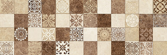 Libra  Плитка настенная мозаика коричневый 17-30-11-486 20х60