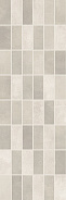 Fiori Grigio Декор мозаика светло-серая 1064-0047 20х60